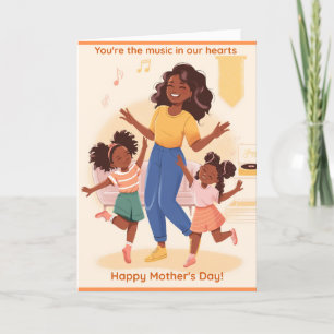 Festiva Tarjeta del Día de la Madre