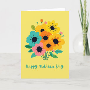 Festiva Tarjeta del Día de la Madre