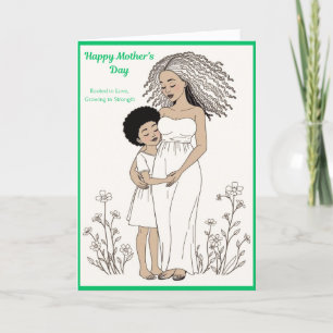 Festiva Tarjeta del Día de la Madre