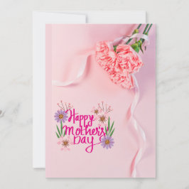 Festiva Tarjeta del Día de la Madre, apreciación de la mad