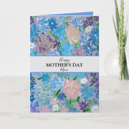 Festiva Tarjeta del Día de la Madre con Foto Personalizada