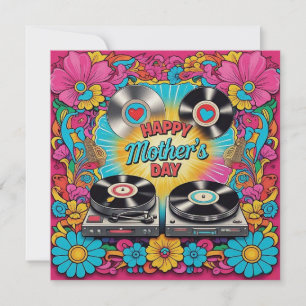Festiva Tarjeta del Día de la Madre de Pearl Simmer de la 