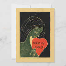 Tarjeta del Día de la Madre/Elegante Día Clásico d