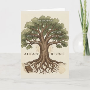 Festiva Tarjeta del Día de la Madre Legado de Gracia