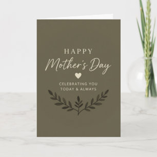Festiva Tarjeta del Día de la Madre para Celebrar a Mamá