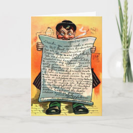 Festiva Tarjeta del Día de los Inocentes de Victoria