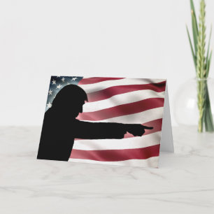 Festiva Tarjeta del Día de los Presidentes Trump