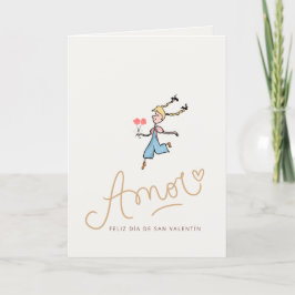Festiva Tarjeta del Día de San Valentín