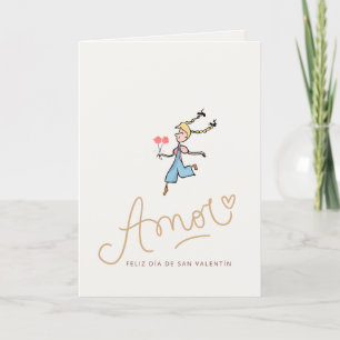 Festiva Tarjeta del Día de San Valentín