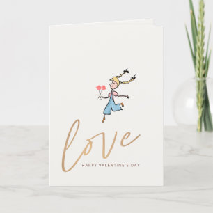 Festiva Tarjeta del Día de San Valentín