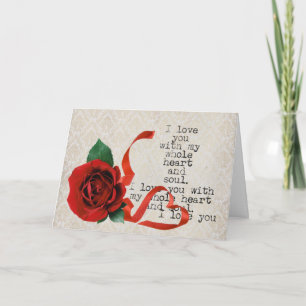 Festiva Tarjeta del día de San Valentín