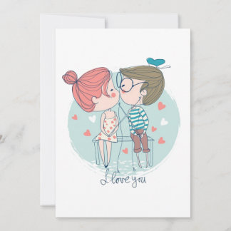 Festiva Tarjeta del día de San Valentín