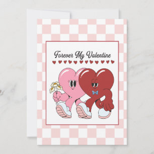 Festiva Tarjeta del Día de San Valentín con personaje de c