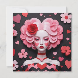 Festiva Tarjeta del Día de San Valentín de Beyenairy 2