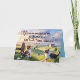 Festiva Tarjeta del Día de San Valentín de Jane Austen