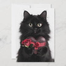 Tarjeta del Día de San Valentín de Patitas con Cor