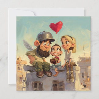 Festiva Tarjeta del Día de San Valentín de Roombirth 1 Pix