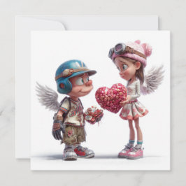 Festiva Tarjeta del Día de San Valentín de Roombirth 2 Pix