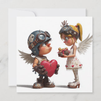 Festiva Tarjeta del Día de San Valentín de Roombirth 4 Pix