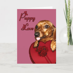 Festiva Tarjeta del día de San Valentín del amor