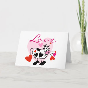 Festiva Tarjeta del día de San Valentín del amor de Mooey