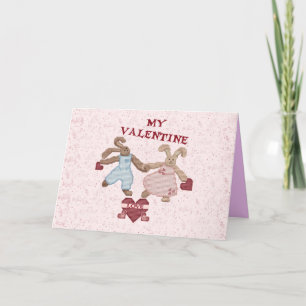 FESTIVA TARJETA DEL DÍA DE SAN VALENTÍN DEL AMOR DEL