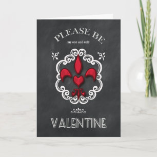 Festiva Tarjeta del día de San Valentín del corazón de la