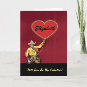 Festiva Tarjeta del día de San Valentín del corazón del