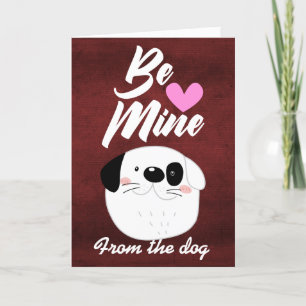 Festiva Tarjeta del Día de San Valentín ...del perro