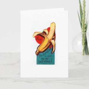 Festiva Tarjeta del día de San Valentín del vintage -