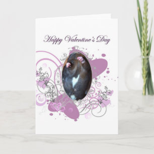 Festiva Tarjeta del Día de San Valentín: el corazón de la