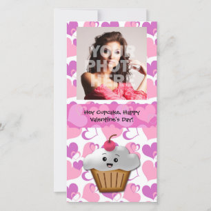 Festiva Tarjeta del día de San Valentín feliz de la