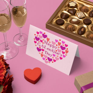 Festiva Tarjeta del día de San Valentín feliz del día de
