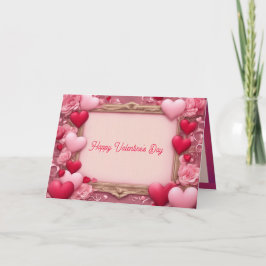 Festiva Tarjeta del Día de San Valentín para la Novia Más 