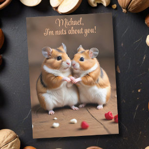 Festiva Tarjeta del Día de San Valentín para Pareja de Hám