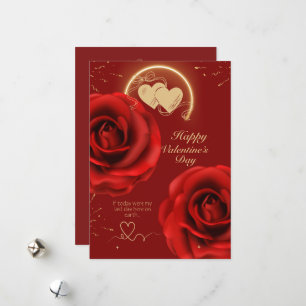 Festiva Tarjeta del Día de San Valentín para Parejas Diver