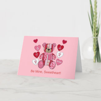 Festiva Tarjeta del Día de San Valentín para Querida