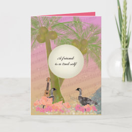 Festiva Tarjeta del día de San Valentín para una