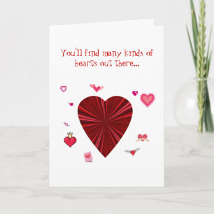 Festiva Tarjeta del día de San Valentín/personalizar de