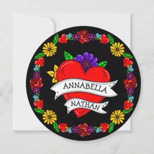 Festiva Tarjeta del Día de San Valentín t   Arte de estilo