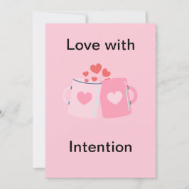 Festiva Tarjeta del Día de San Valentín Totalmente Persona