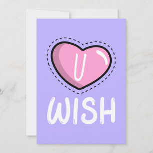 Festiva Tarjeta del Día de San Valentín U Wish