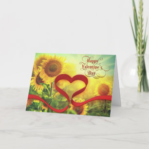 Festiva Tarjeta del día de Valentinne feliz