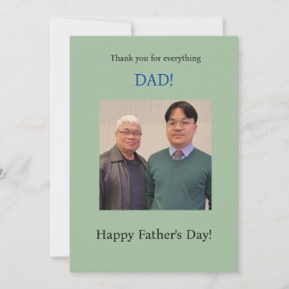 Festiva Tarjeta del Día del Padre
