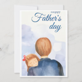Festiva Tarjeta del Día del Padre