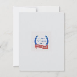 Festiva Tarjeta del Día del Padre