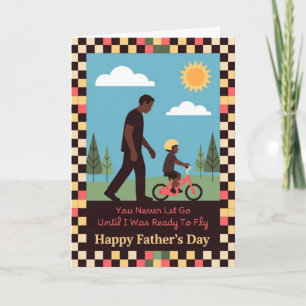Festiva Tarjeta del Día del Padre a Mi Lado