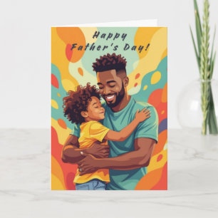 Festiva Tarjeta del Día del Padre del Mejor Amigo