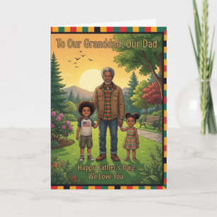 Festiva Tarjeta del Día del Padre: El Amor de Nuestro Papá