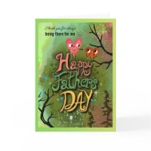 Tarjeta del Día del Padre Guiding Star Whimsical H